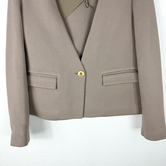 St John button detail blazer cardigan size 2 - Picture 4 of 11